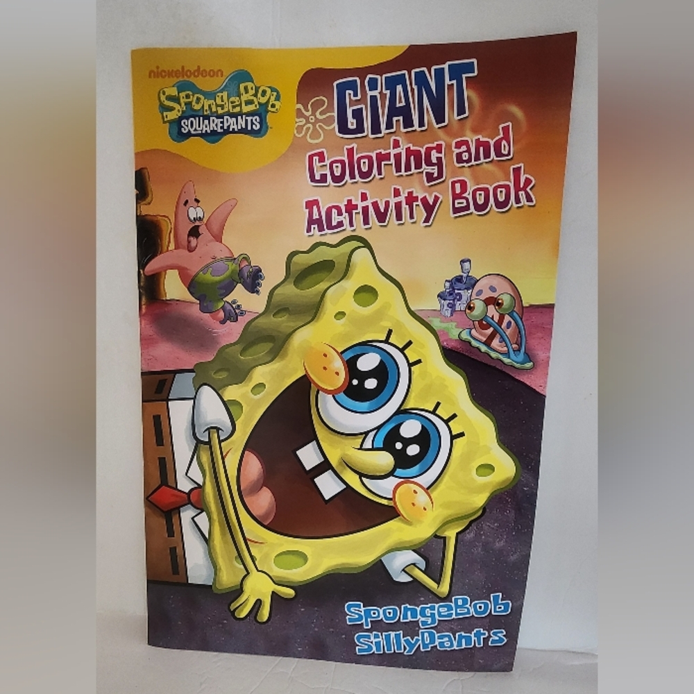 Nickelodeon SpongeBob SquarePants Giant Coloring and Activity Book 16 " X 11 "